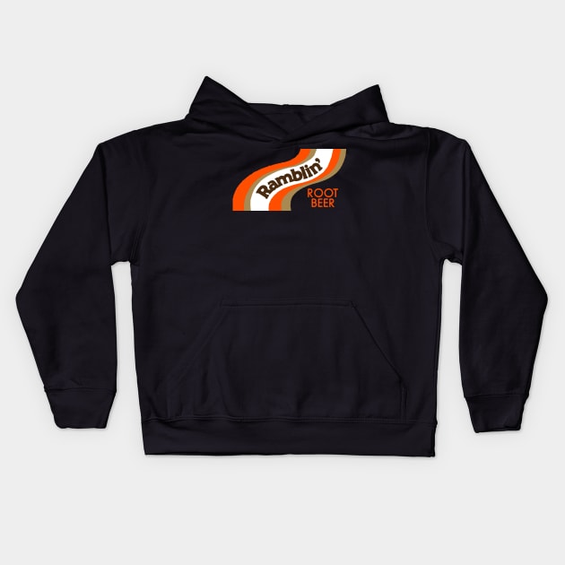 Ramblin' Root Beer Kids Hoodie by thighmaster